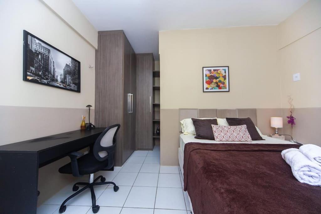 Apartamento Perto Da Beira Mar. Форталеза Экстерьер фото